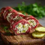 keto salami roll-ups - featured image