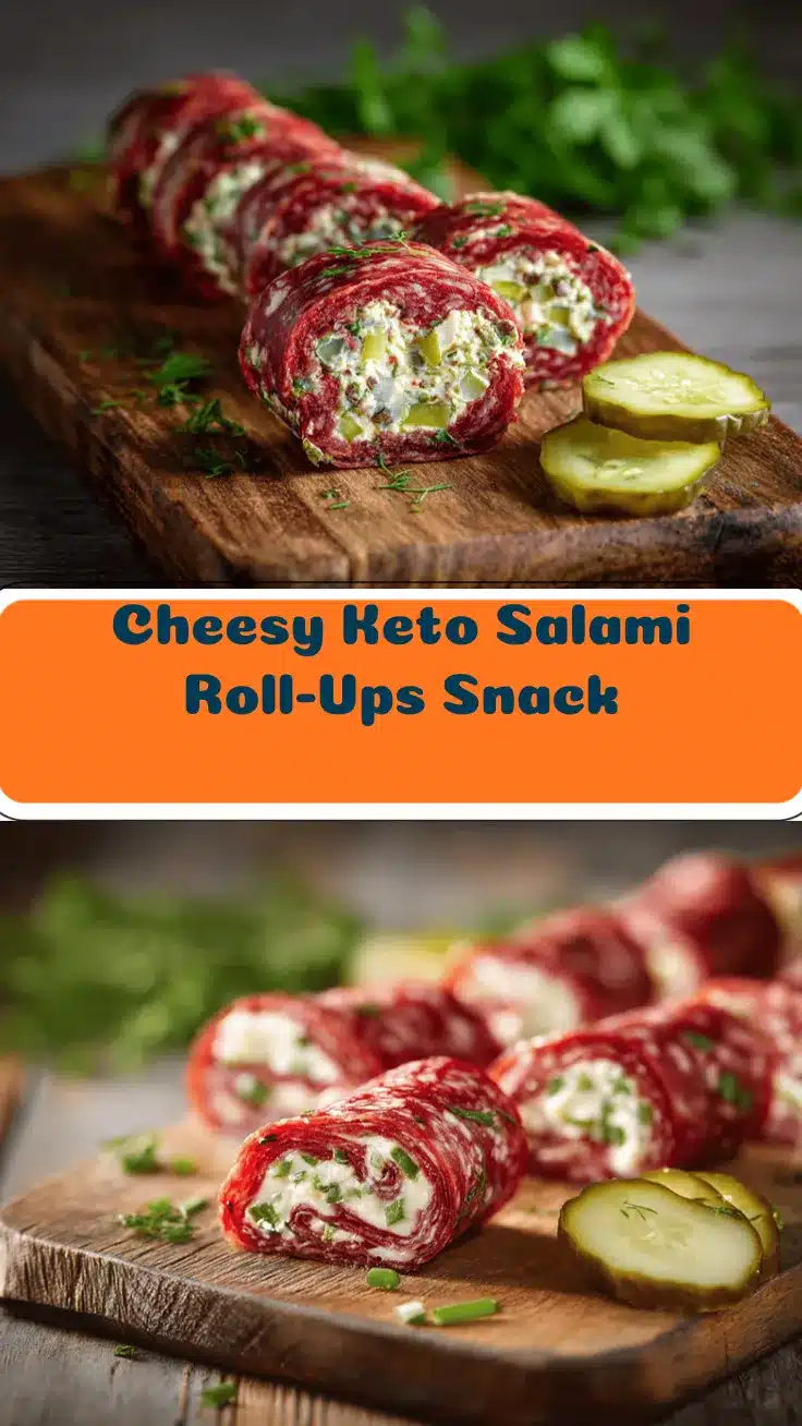 keto salami roll-ups recipe