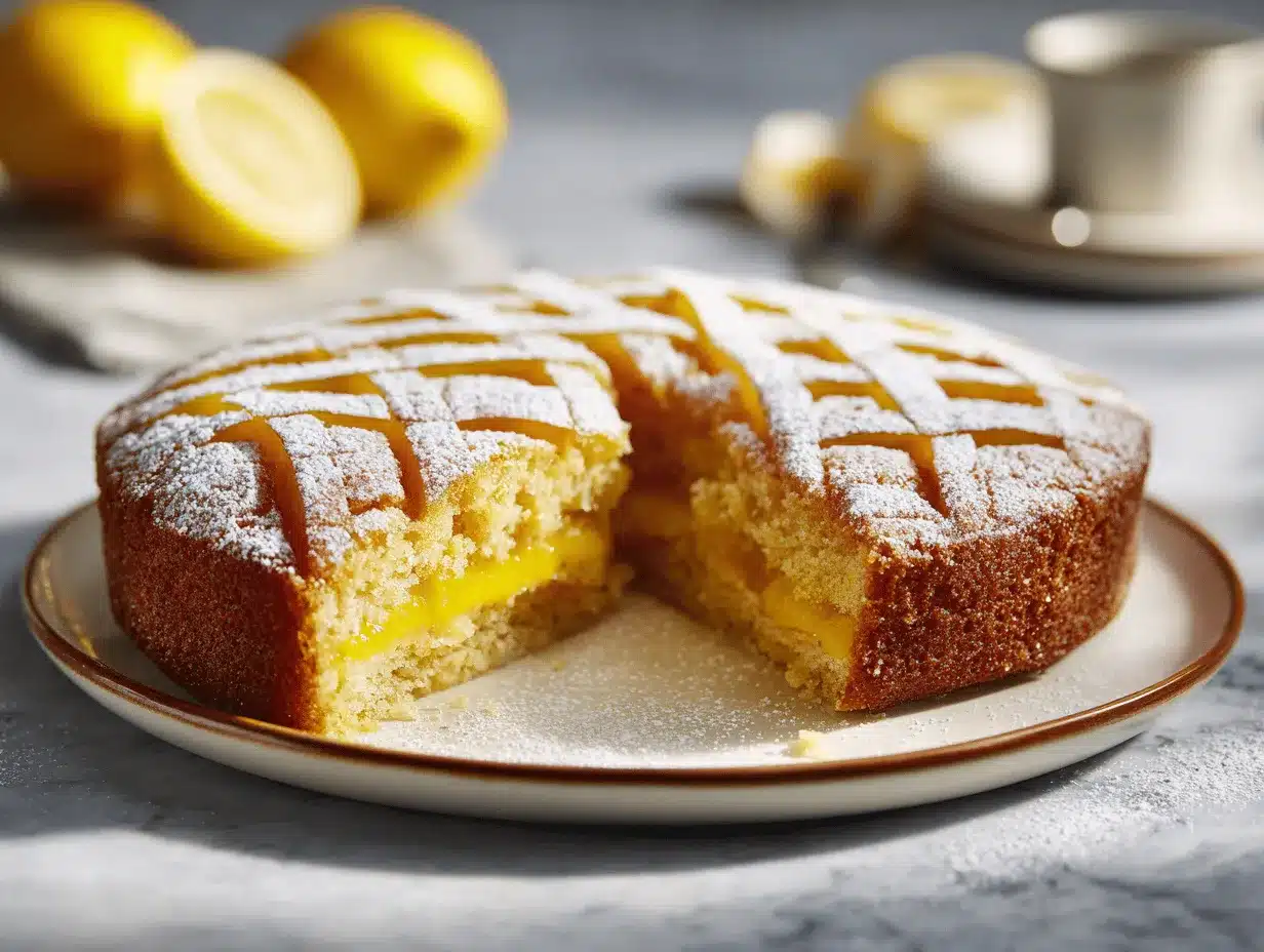 lemon bliss cake preparation steps