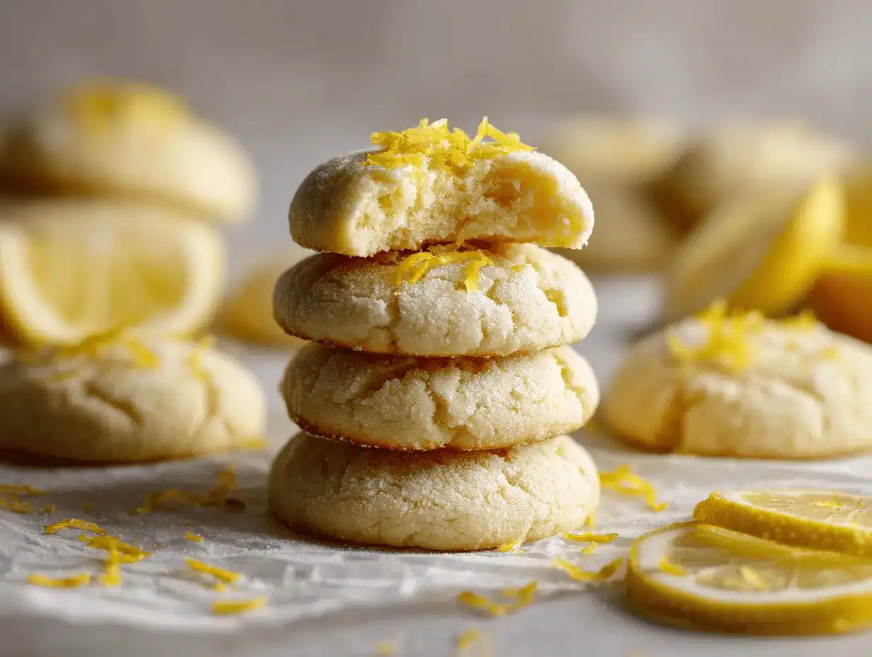 lemon cheesecake cookies preparation steps
