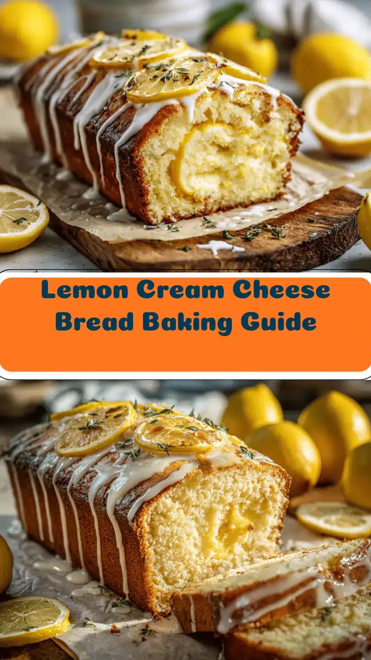 lemon cream cheese bread recipe