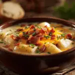 loaded baked potato soup - featured image