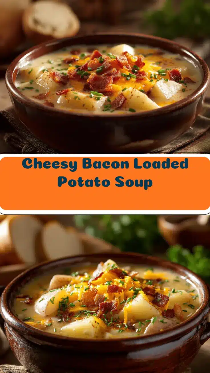loaded baked potato soup recipe
