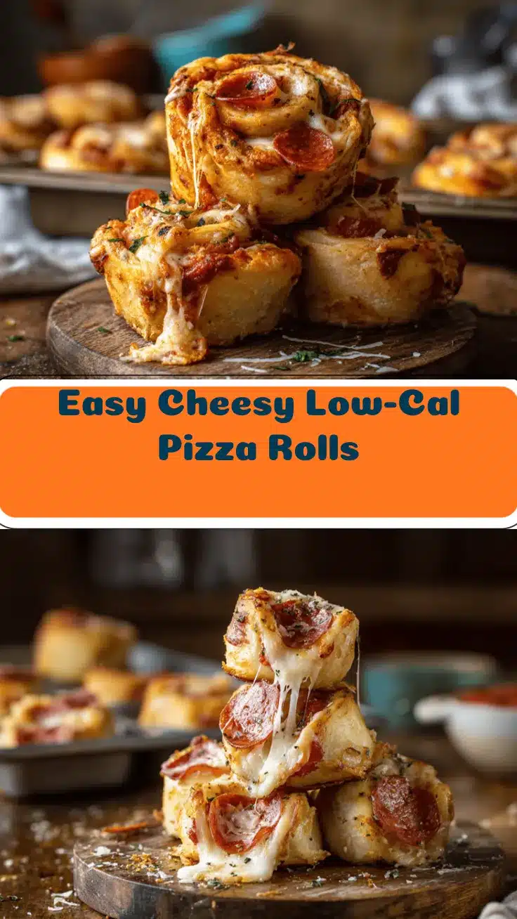 low-cal pizza rolls recipe