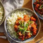low carb firecracker ground chicken - featured image