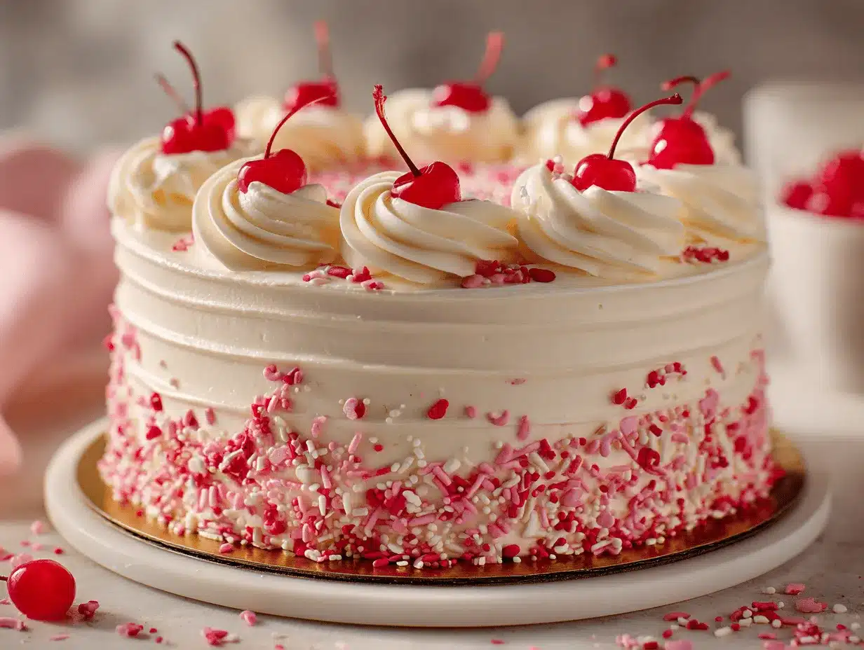 maraschino cherry cake preparation steps