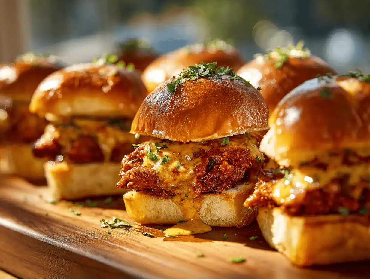 Nashville Hot Chicken Sliders preparation steps