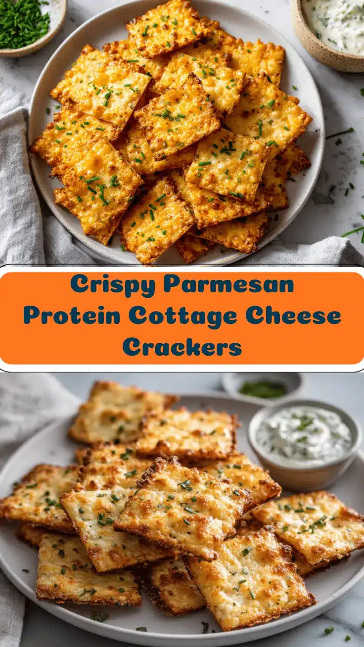 parmesan cottage cheese crackers recipe