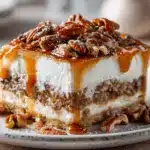 pecan pie lasagna - featured image