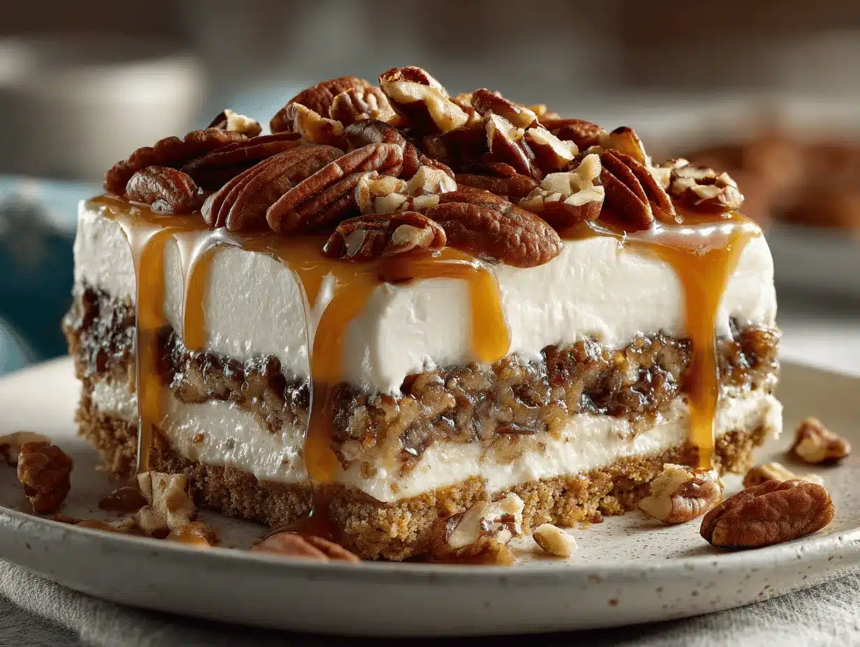pecan pie lasagna preparation steps