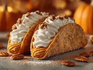 pumpkin pie tacos - featured image