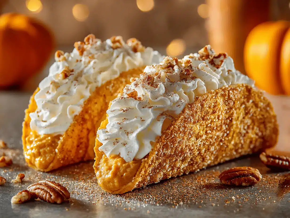 pumpkin pie tacos preparation steps