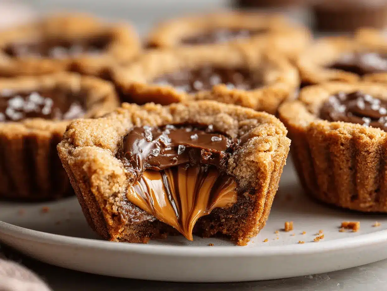 Reeses cookie cups preparation steps