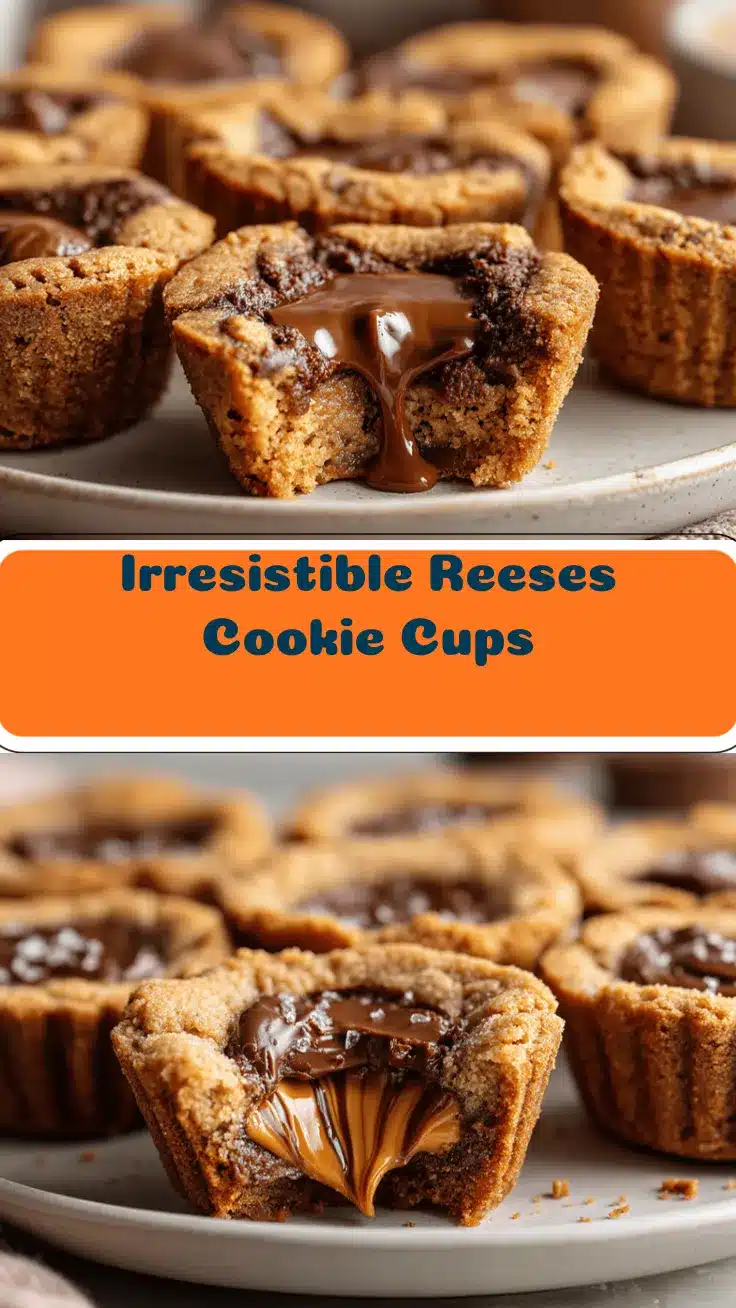 Reeses cookie cups recipe