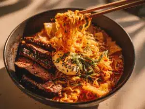 spicy Korean ramen - featured image