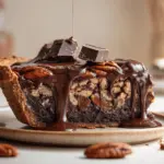 Texas chocolate pecan pie - featured image