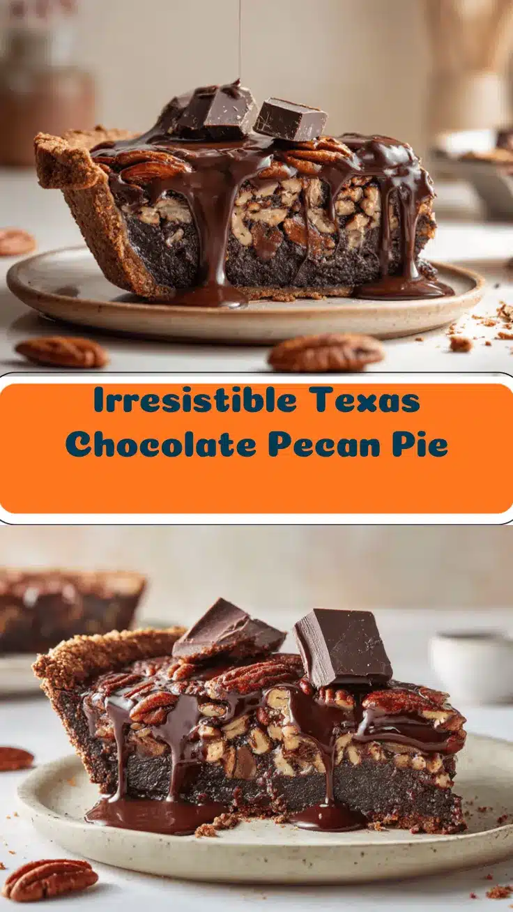 Texas chocolate pecan pie recipe