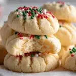 whipped shortbread cookies - featured image