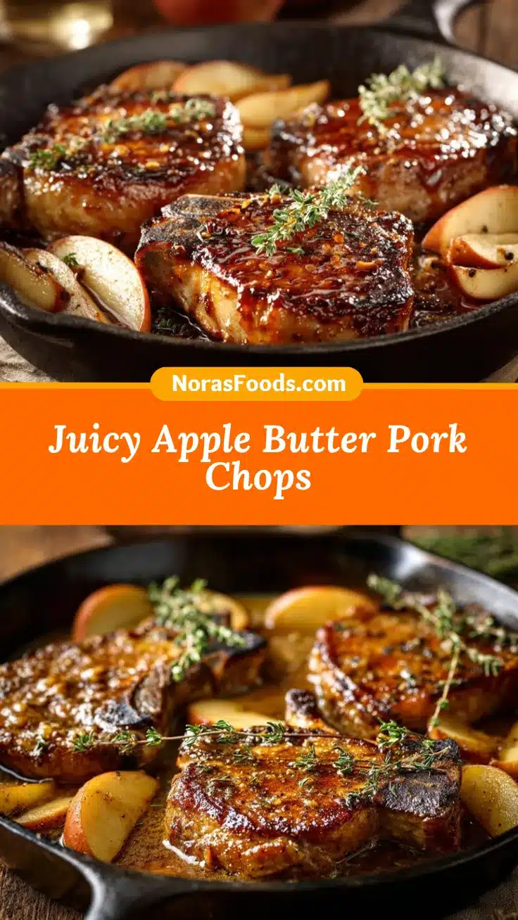 Apple Butter Pork Chops recipe