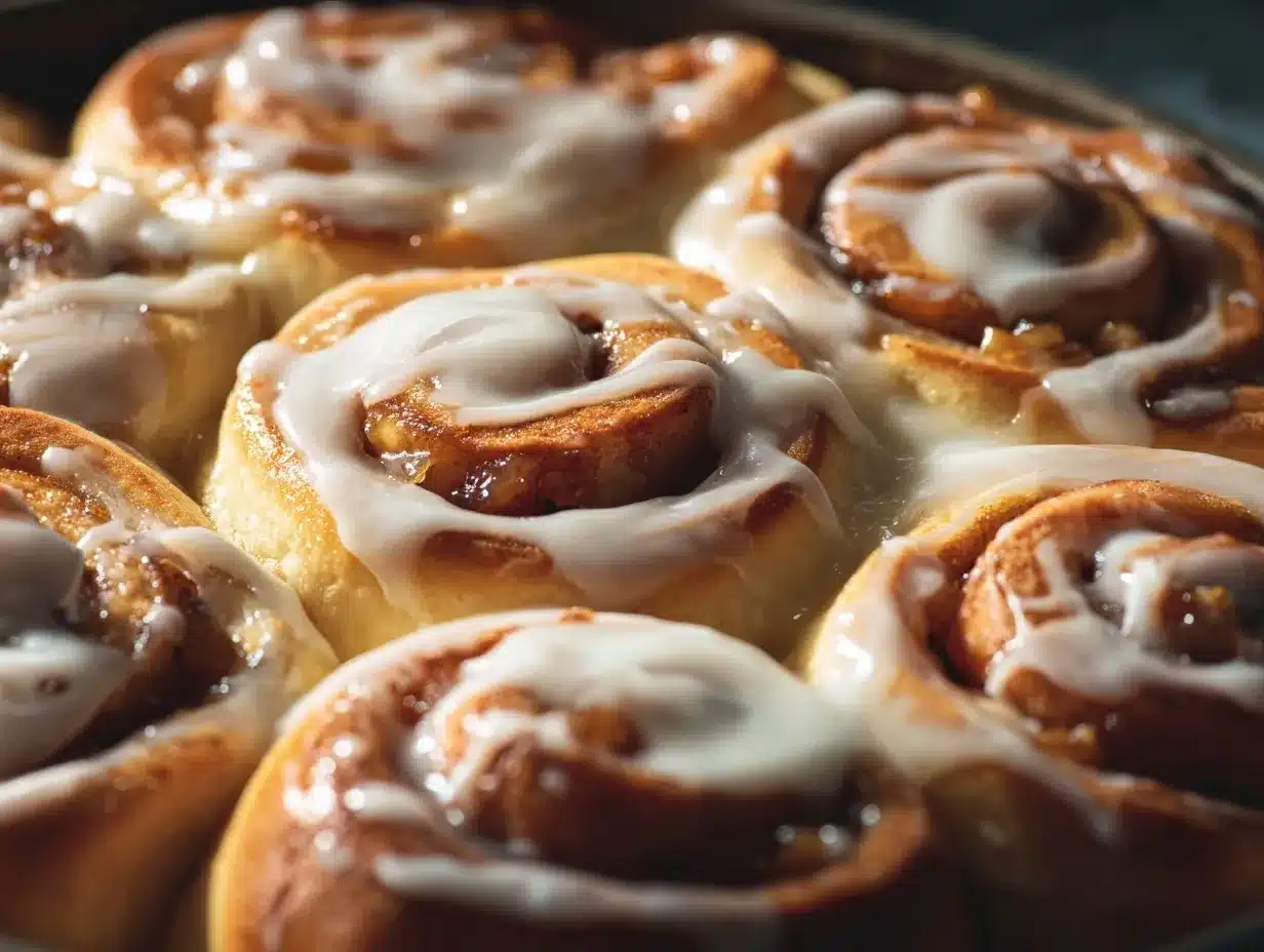 Apple Cinnamon Rolls preparation steps
