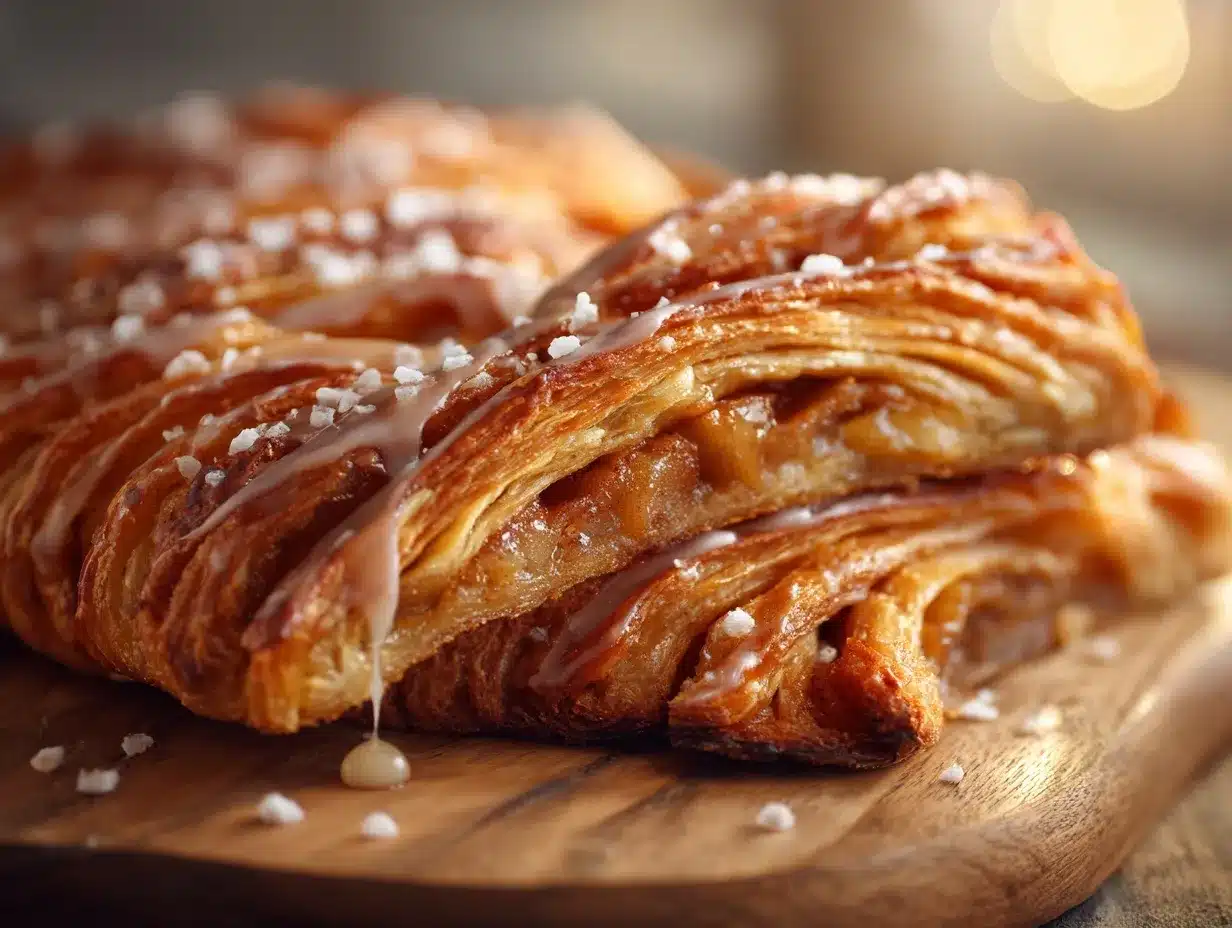 Apple Kringle preparation steps