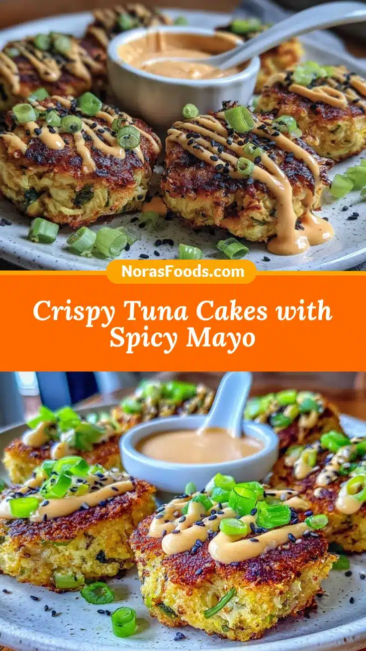 Asian-style tuna cakes recipe