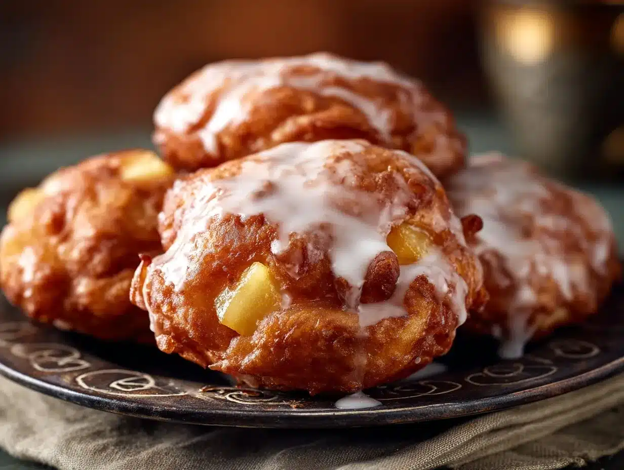 baked apple fritters preparation steps
