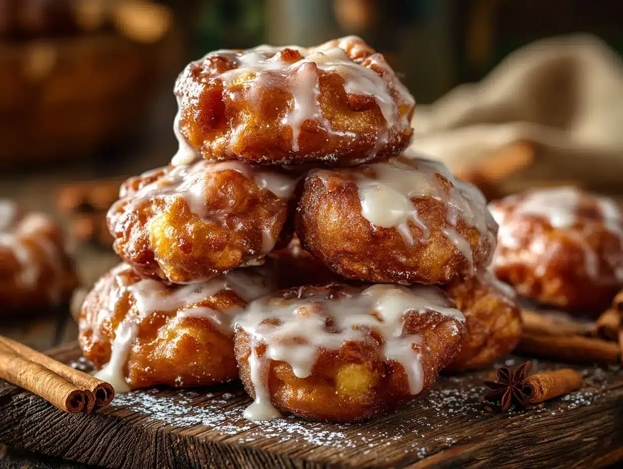 baked apple fritters preparation steps