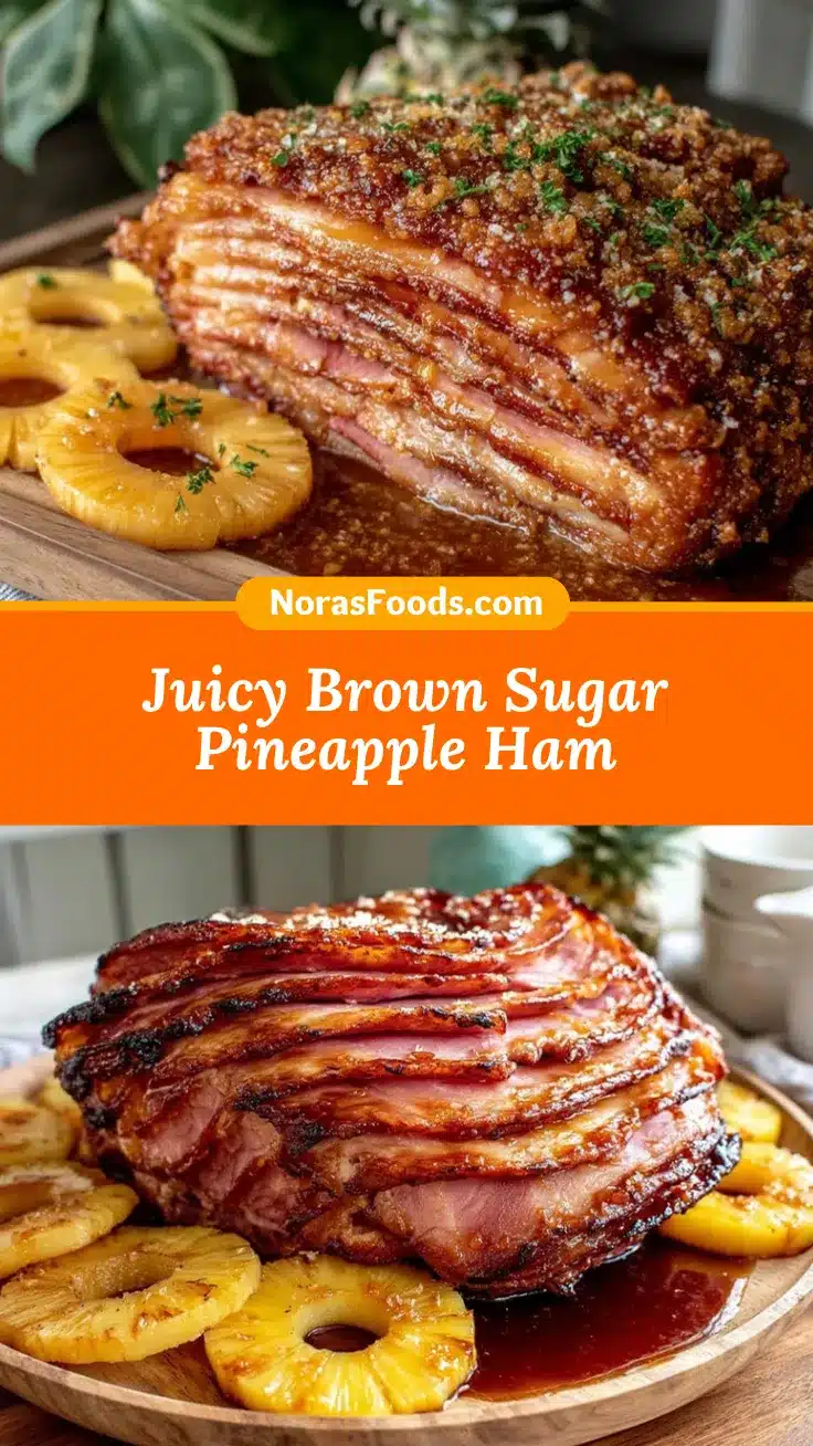 brown sugar pineapple ham recipe