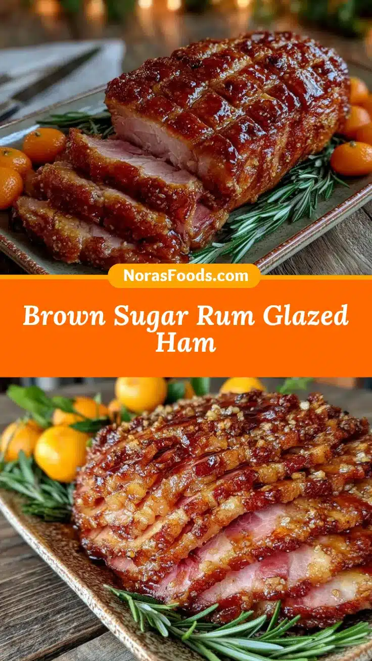 brown sugar rum ham recipe
