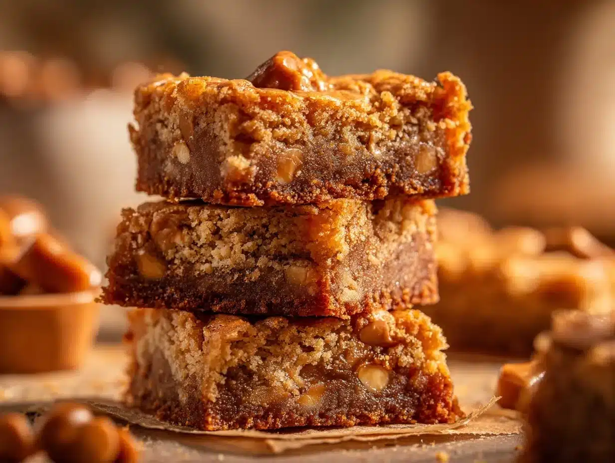 butterscotch toffee bars preparation steps