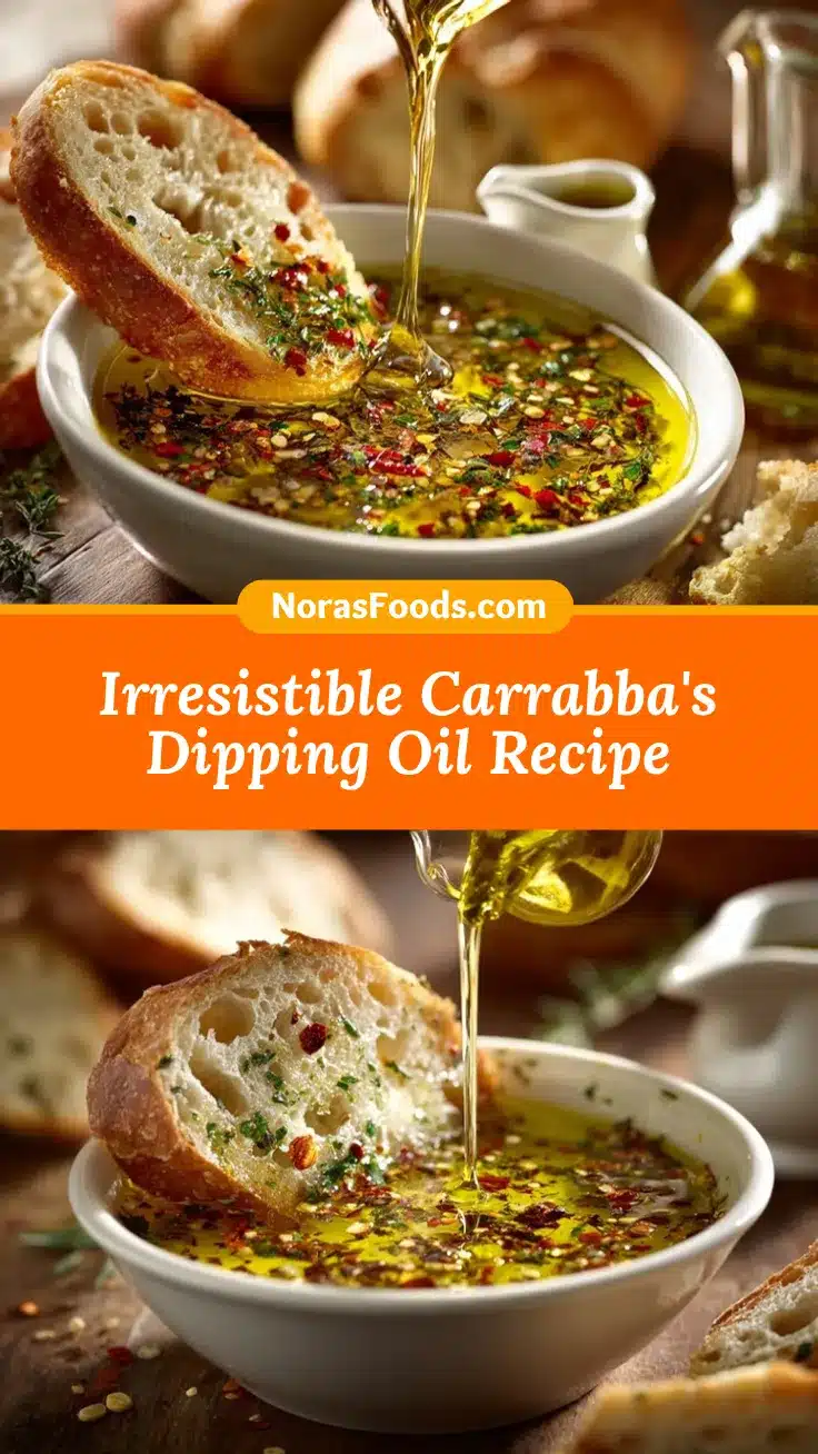 Carrabbas Bread Dipping Oil recipe