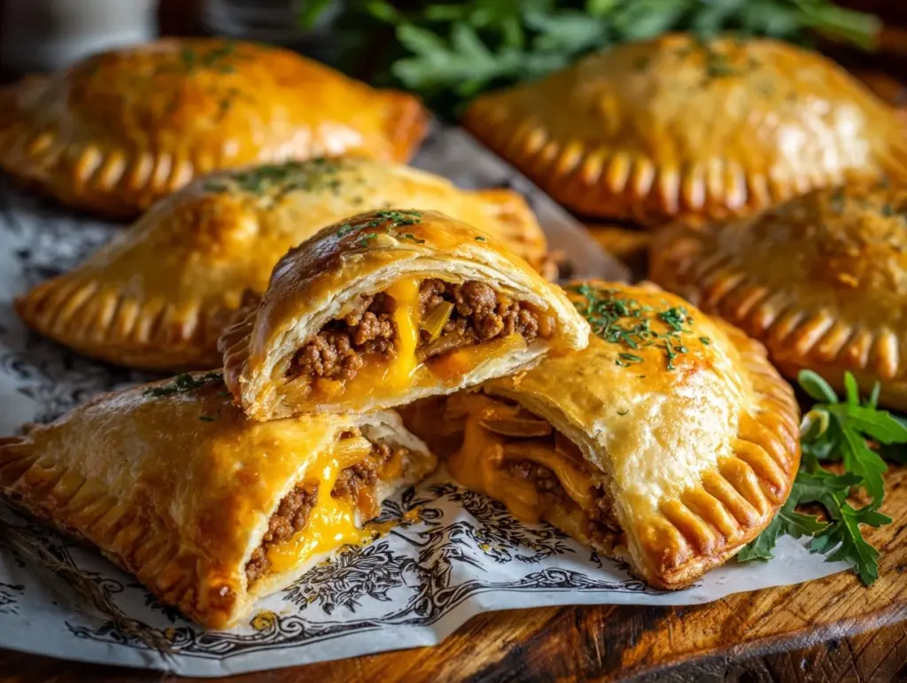 cheeseburger pockets - featured image