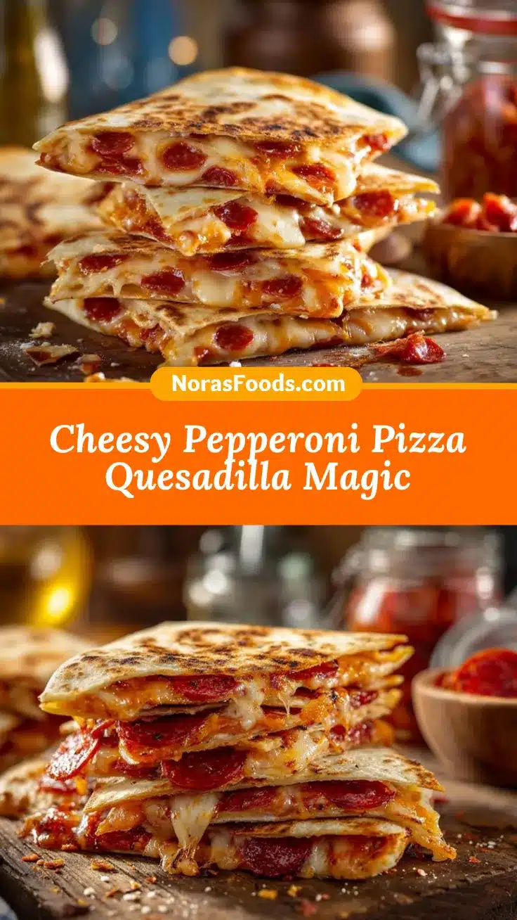 cheesy pepperoni pizza quesadilla recipe