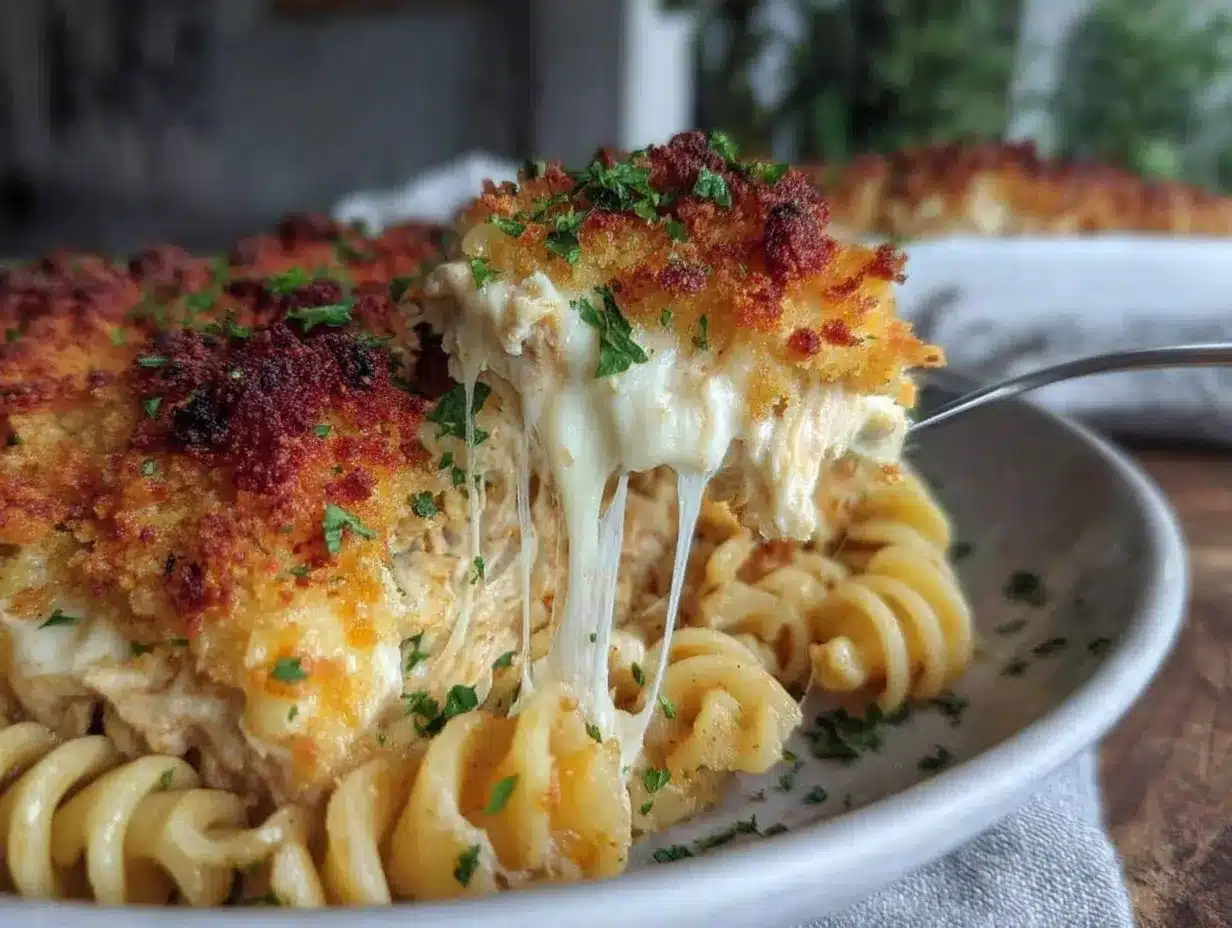 cheesy tuna casserole preparation steps