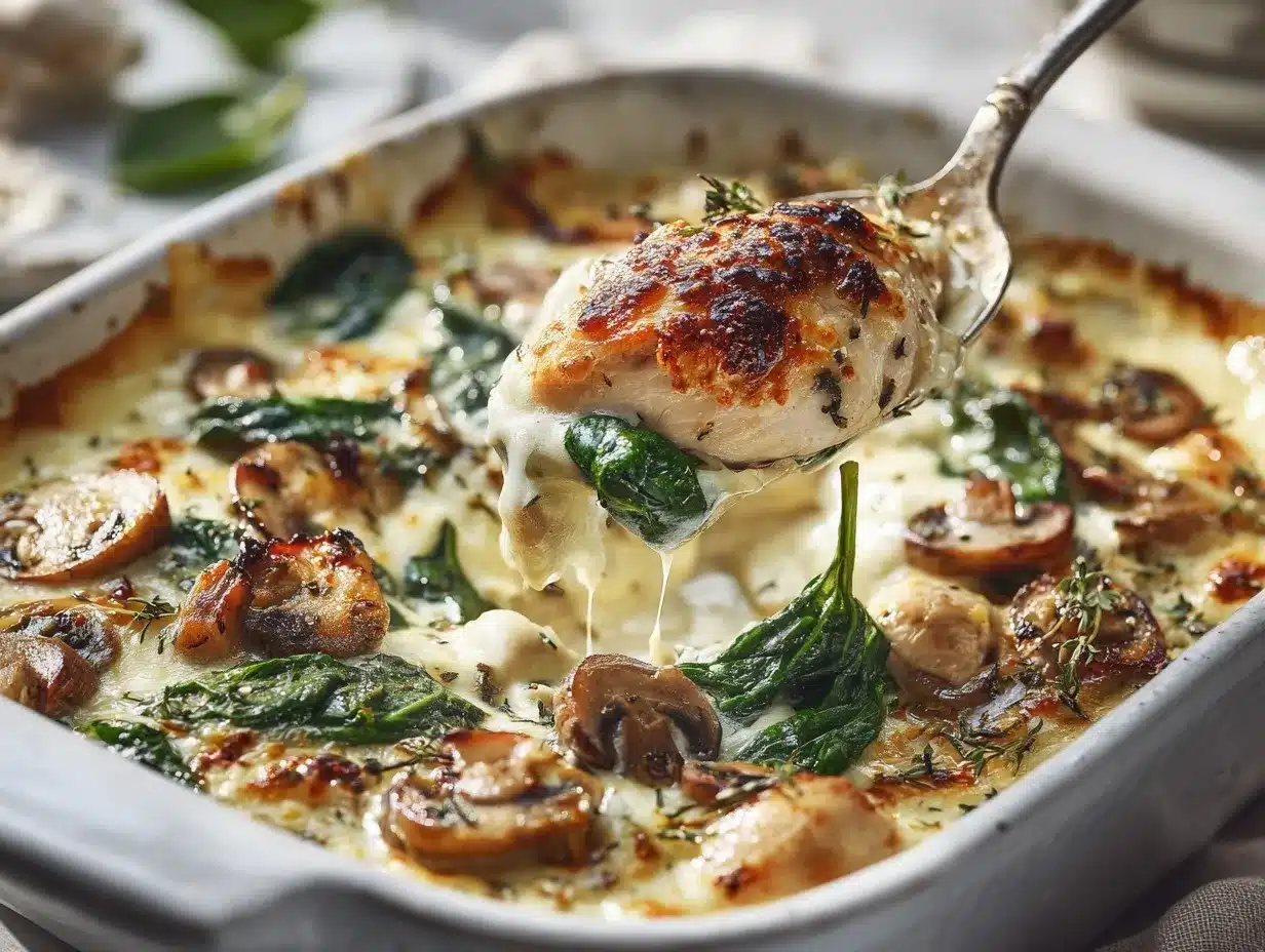 chicken casserole recipe preparation steps