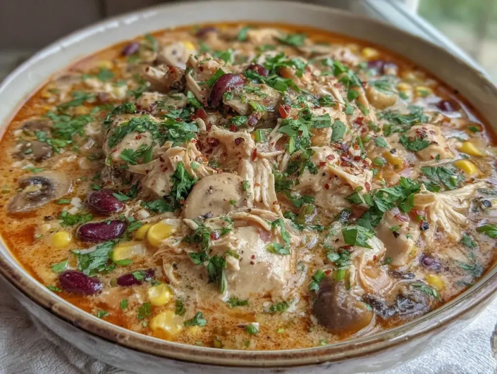 chicken taco soup - featured image