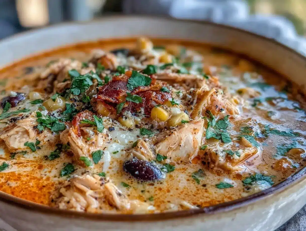 chicken taco soup preparation steps