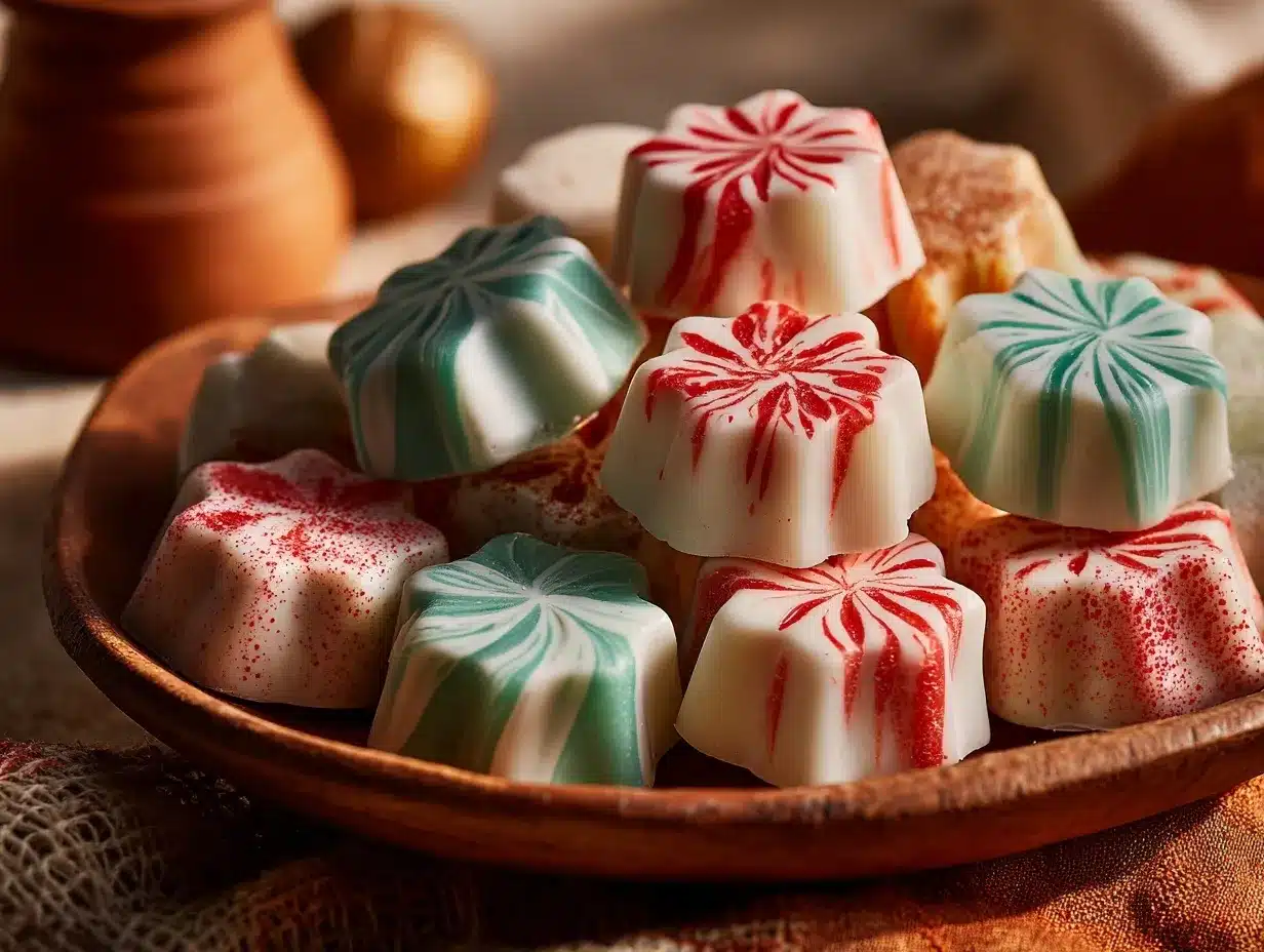 Christmas peppermints preparation steps