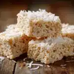 Coconut Rice Krispy Treats - featured image