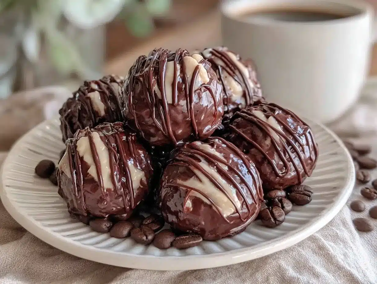 coffee truffles preparation steps