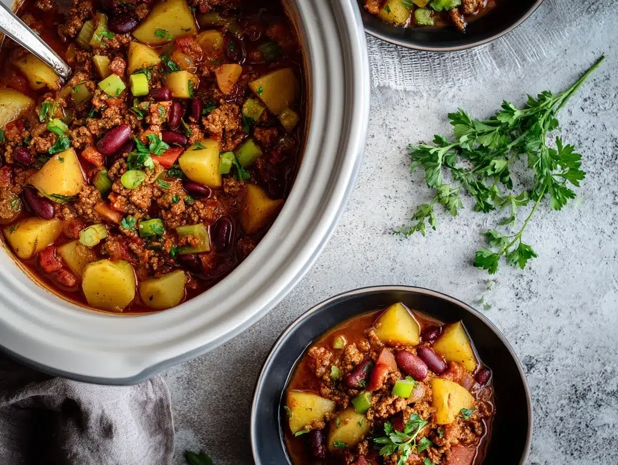 Crock Pot Shipwreck Stew preparation steps