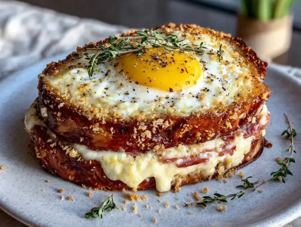croque madame recipe - featured image