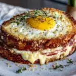croque madame recipe - featured image