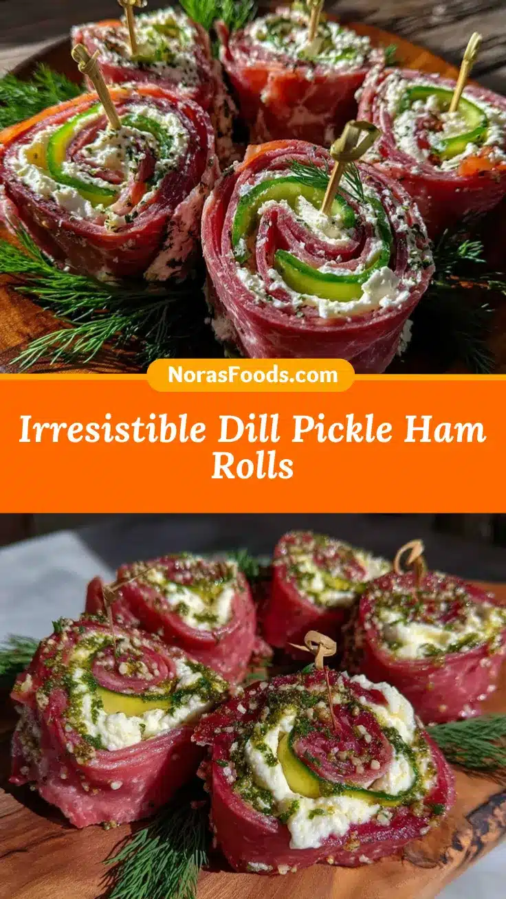 dill pickle ham pinwheels recipe