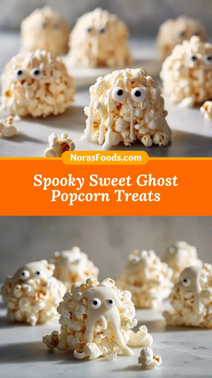 Ghost Popcorn Balls recipe