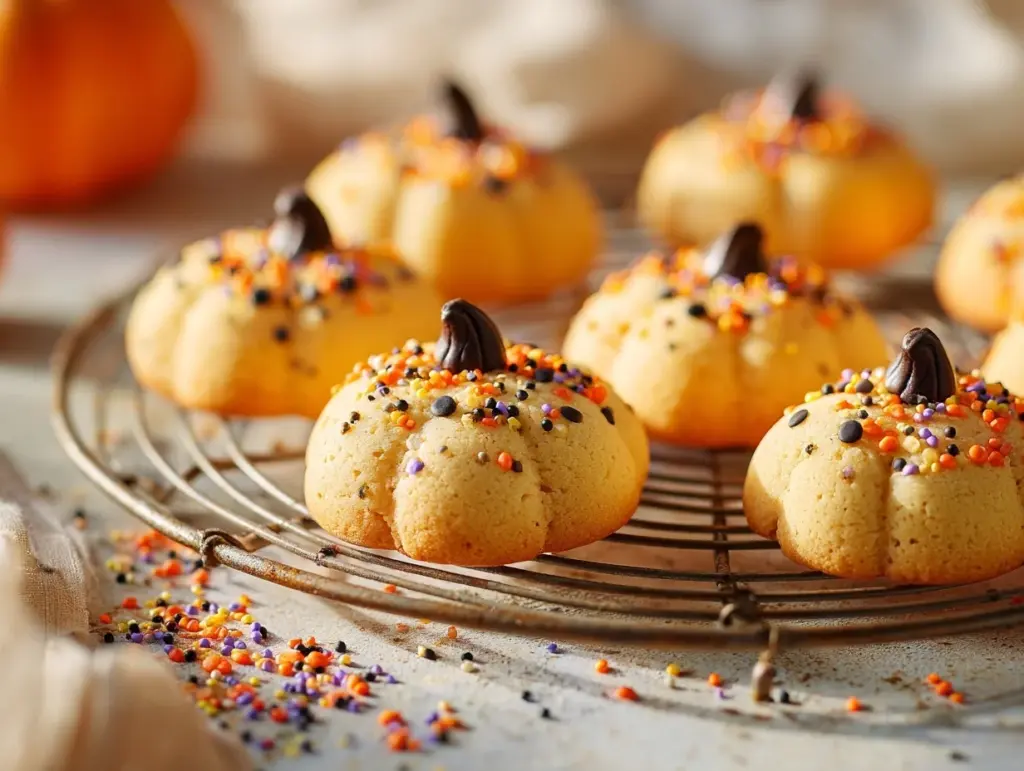 Halloween Shortbread Cookies - featured image