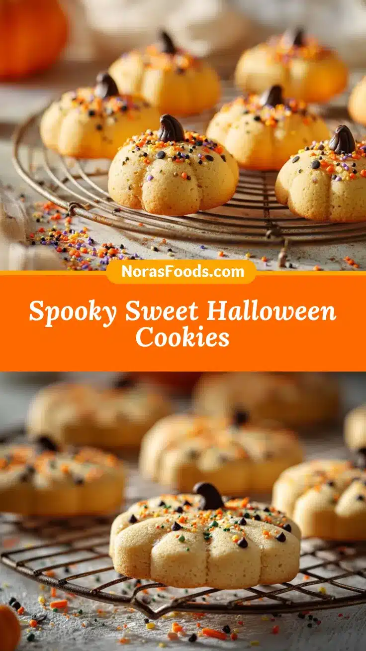 Halloween Shortbread Cookies recipe