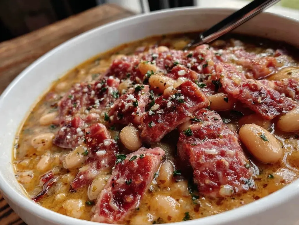 ham and bean soup - featured image