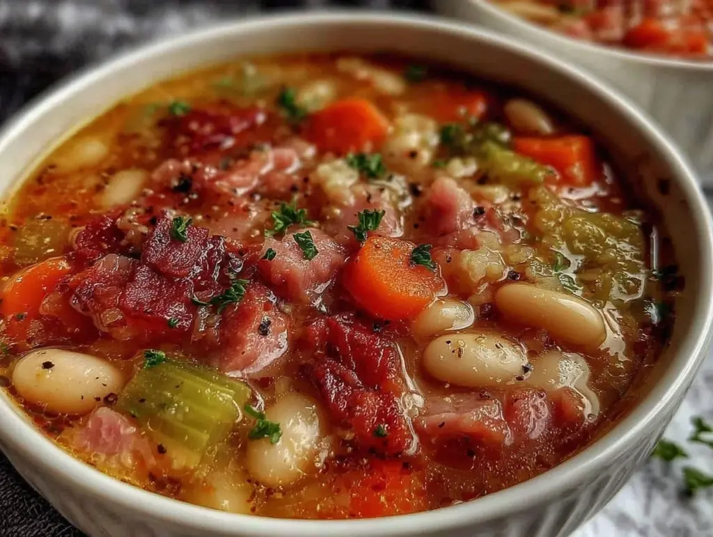 ham and bean soup - featured image
